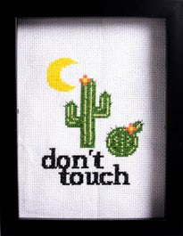 Don't touch - bilde