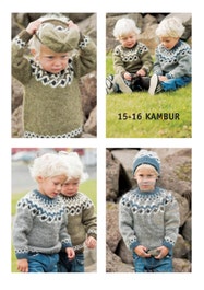 Kambur - islandsk genser og lue