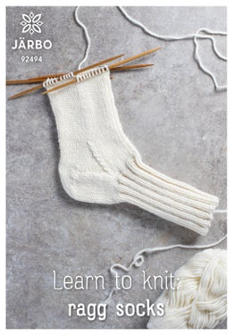 Lær deg å strikke - raggsokker