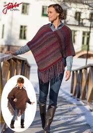 91307. PONCHO FOR DAME & BARN