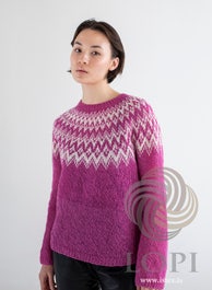 Spegill - strikket genser i Einband