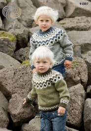 Kambur - islandsk genser og lue