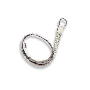 Veskehåndtak XL braided strap (MA119crema)